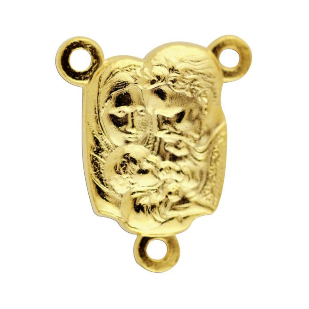 Holy Family / Holy Spirit (Gold-Tone, 3/4 inch)