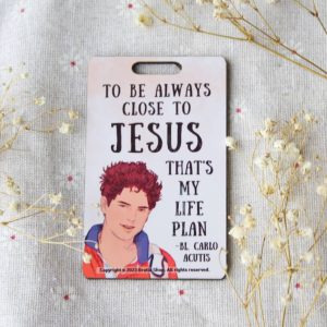 Carlo Acutis Luggage Tag